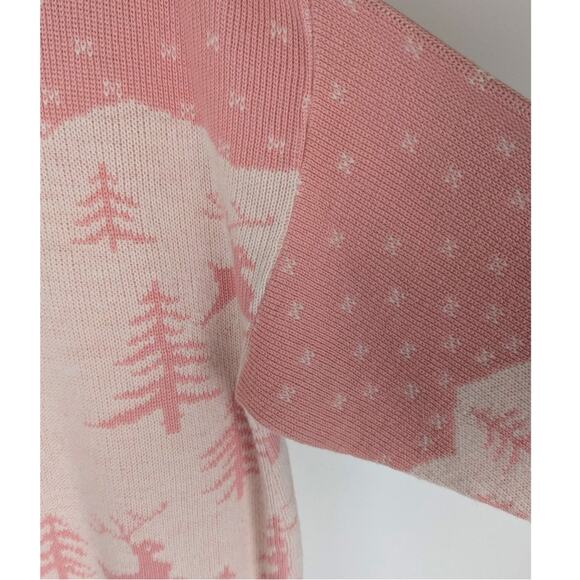 Xmas Sweater 90's Vtge unionlabel Bust 42" CB length 25" Dropped sleeve 21!"VGUC - Picture 2 of 6